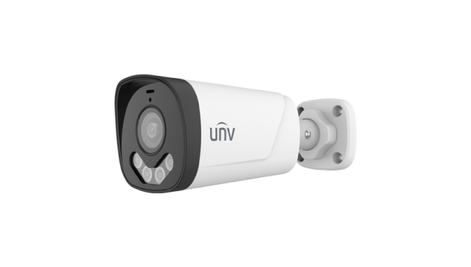 Cameră analog, 5MP, ColorHunter, lentilă 4mm, IR 40m, WL 40m, microfon - UNV UAC-B145-AF40LM-DL