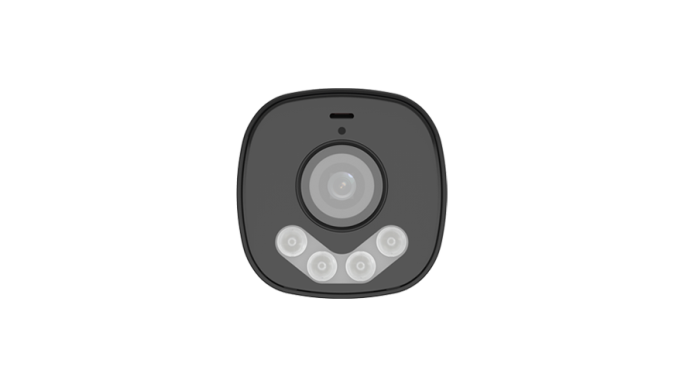 Cameră analog, 5MP, ColorHunter, lentilă 4mm, IR 40m, WL 40m, microfon - UNV UAC-B145-AF40LM-DL