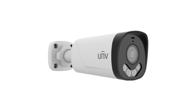 Cameră analog, 5MP, ColorHunter, lentilă 4mm, IR 40m, WL 40m, microfon - UNV UAC-B145-AF40LM-DL