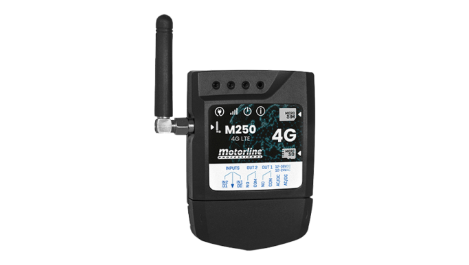 Controller GSM 4G, Bluetooth, 2 relee, card SIM inclus - Motorline GSM-M250