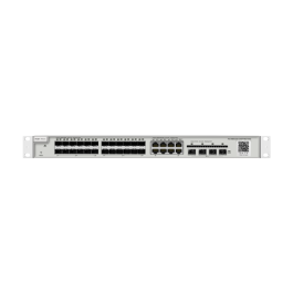 Switch 24 porturi SFP, 4 porturi SFP+, 8 porturi RJ45 Gigabit, L2 Cloud Management - Ruijie RG-NBS3200-24SFP/8GT4XS Switch 24 porturi SFP, 4 porturi SFP+, 8 porturi RJ45 Gigabit, L2 Cloud Management - Ruijie RG-NBS3200-24SFP/8GT4XS