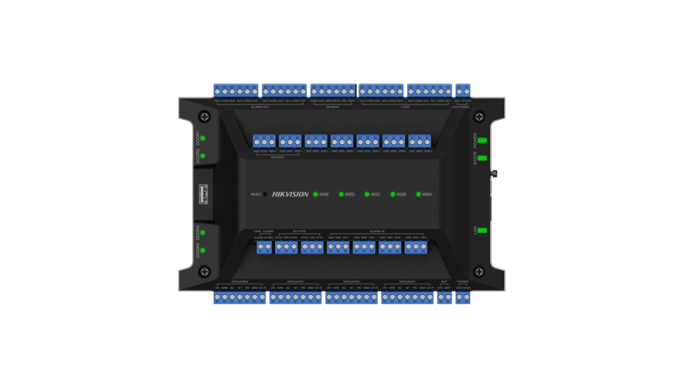 Centrală control acces, 4 uși, Wiegand, RS485, Alarmă - HIKVISION DS-K2704X(P)
