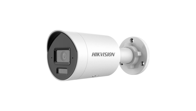 Cameră IP 8MP, AcuSense, lentilă 2.8mm, IR 40m, WL 40m, Audio, Alarmă Audio+Stroboscop - HIKVISION DS-2CD2083G2-LI2U-SL-2.8mm