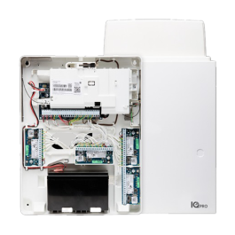 Centrala efracție IQ Pro 128 zone hibride, WiFi, 4G, Ethernet, Z-Wave - (carcasă metal) - DSC IQPR015M