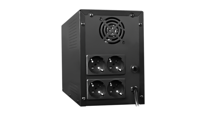 UPS TSY Power, 3000VA/1800W, LCD, AVR-repornire automată, 4 x Schuko TSY-MP-3K0-LCD