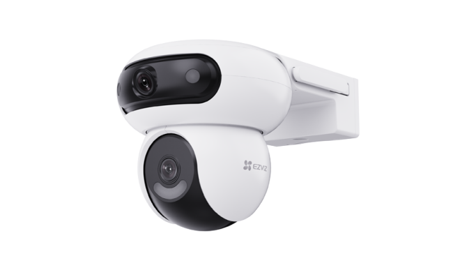 Cameră IP, Wi-Fi, Dual-Lens Pan&Tilt 4MP, Audio bidirecțional, Alarmă, IR 30M, Color 24/7 - EZVIZ CS-H90(2x4MP)