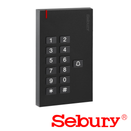 Cititor/Controler stand-alone cu tastatură și cititor, carcasă plastic - SEBURY SEB-Q3