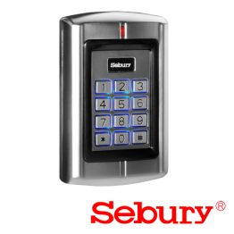 Controler stand-alone cu tastatură și cititor card, carcasă antivandal - SEBURY SEB-BC2000
