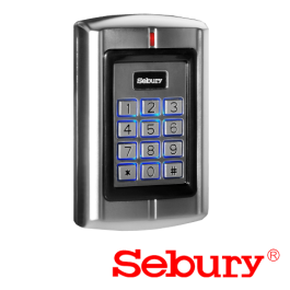 Controler stand-alone cu tastatură și cititor card, carcasă antivandal - SEBURY SEB-BC2000