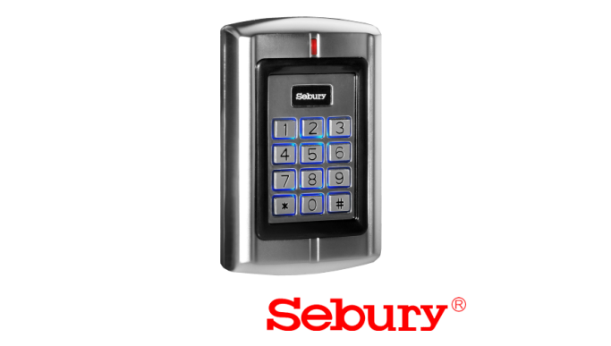 Controler stand-alone cu tastatură și cititor card, carcasă antivandal - SEBURY SEB-BC2000
