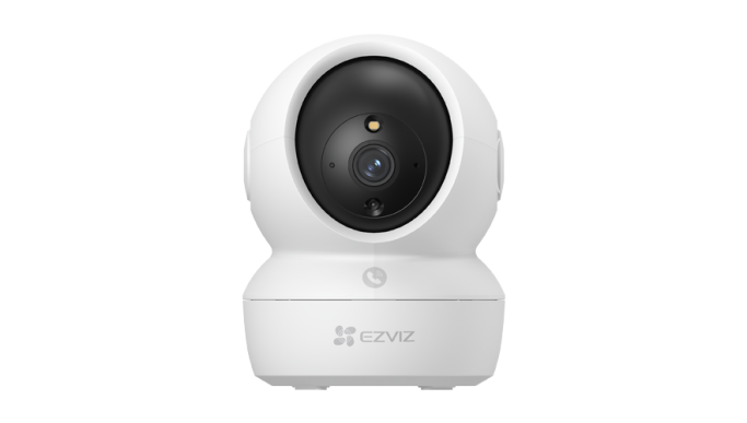 Cameră IP Wi-Fi Pan&Tilt, Rezoluție 4K, Audio bidirecțional, IR 10m, MicroSD card - EZVIZ CS-H6c(8WF,4mm)