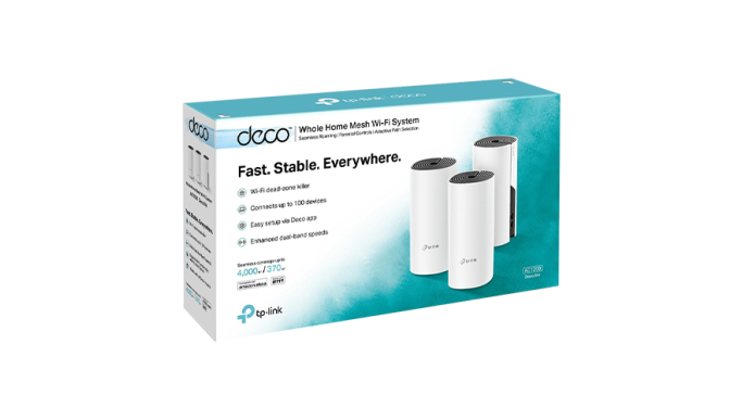 Sistem Mesh Wireless TP-LINK Deco M4 (pachet de 3) AC1200 Gigabit DecoM4(3-Pack)