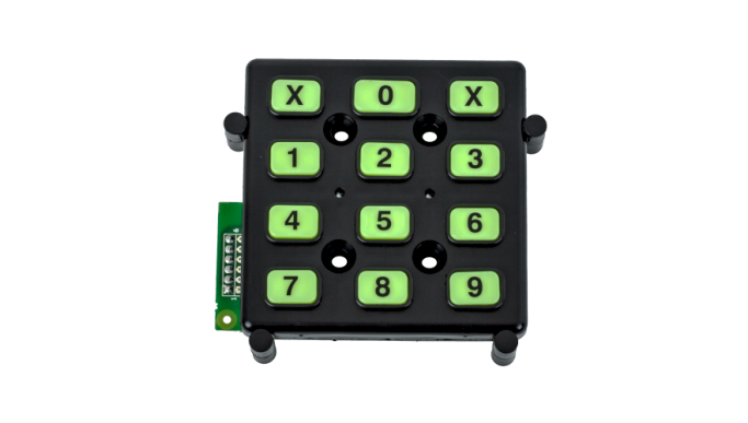 Tastatură panou interfon bloc tip PES.A255 - ELECTRA TST.92V.PES