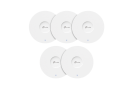 Set 5 x Access Point Wi-Fi 6, AX1800 Dual-Band, 4/5 dBi, 1 x RJ45 Gigabit, PoE – TP-Link Omada EAP613 (5-pack)
