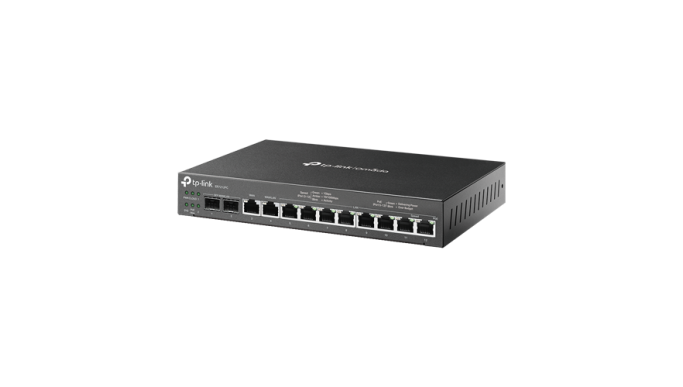 Router 3-in-1 VPN, Switch PoE, Controller, 2 x SFP 1G, 10 x RJ45 1G, Multi-WAN - TP-Link Omada ER7212PC