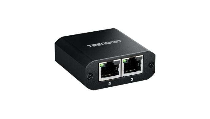 Splitter RJ45 Gigabit 1 IN, 2 OUT, USB-C – TRENDnet TEG-102S