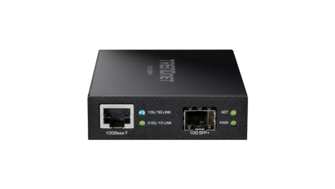 Mediaconvertor 10G SFP+ fibră optică - TRENDnet TFC-10GSFP