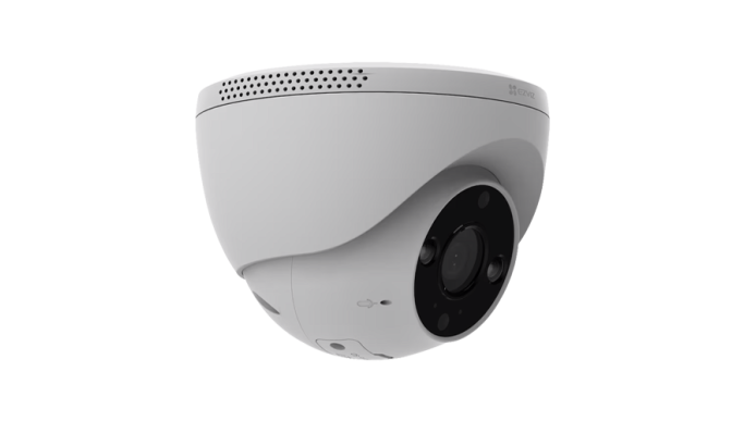 Cameră IP PoE, Rezoluție 2K, lentilă 4mm, Audio bidirecțional, IR 30m, Color 24/7, Alarmă - EZVIZ CS-H4(3MP,4mm)
