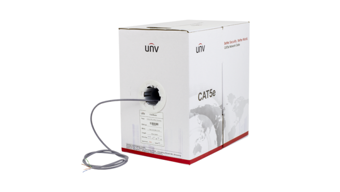 Cablu UTP cat.5e, OFC, 0.50 mm cupru - UNV CAB-LC2100B-IN