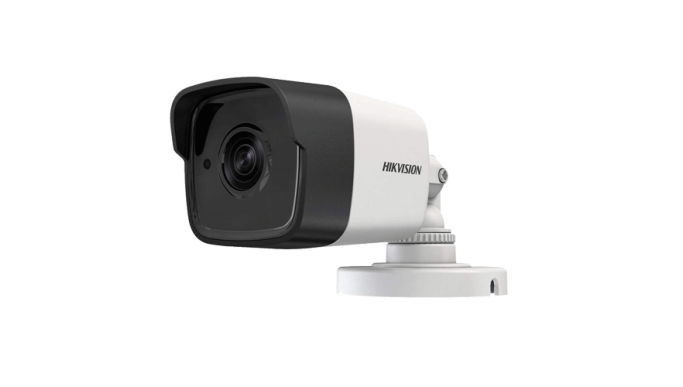 Cameră TurboHD, 5.0MP, PoC, lentilă 2.8mm, IR 20M - Hikvision DS-2CE16H0T-ITE-2.8mm