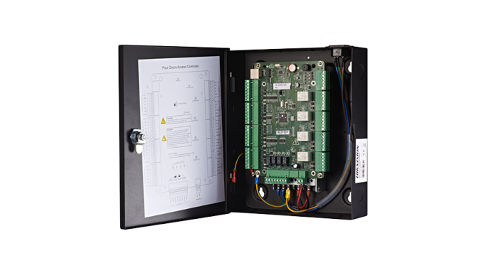 Centrală de control acces pentru 4 uși unidirecționale, conexiune TCP/IP - HIKVISION DS-K2804