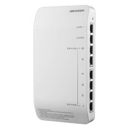 Distribuitor Video/Audio pentru 6 posturi - Hikvision DS-KAD606-P
