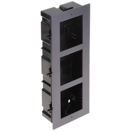 Ramă montaj îngropat, 3 module, pentru Interfon modular - Hikvision DS-KD-ACF3