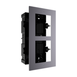 Ramă montaj îngropat, 2 module, pentru Interfon modular - Hikvision DS-KD-ACF2