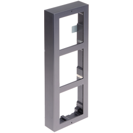 Ramă montaj aparent, 3 module, pentru interfon modular - Hikvision DS-KD-ACW3