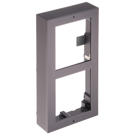 Ramă montaj aparent, 2 module, pentru Interfon modular - Hikvision DS-KD-ACW2