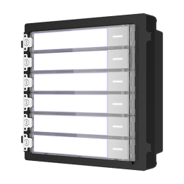 Modul extensie afișaj 6 familii pentru Interfon modular - HIKVISION DS-KD-KK