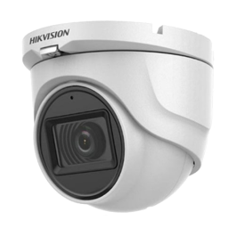 Cameră 5MP, lentilă 2.8mm, IR 30m, AUDIO integrat - HIKVISION DS-2CE76H0T-ITMFS-2.8mm