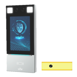 Terminal control acces recunoaștere facială + detecție temperatură - UNV OET-213H-BTS1