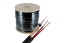 Cablu coaxial RG59 + alimentare 2x0.75, 305m, negru TSY-RG59+2X0.75-B