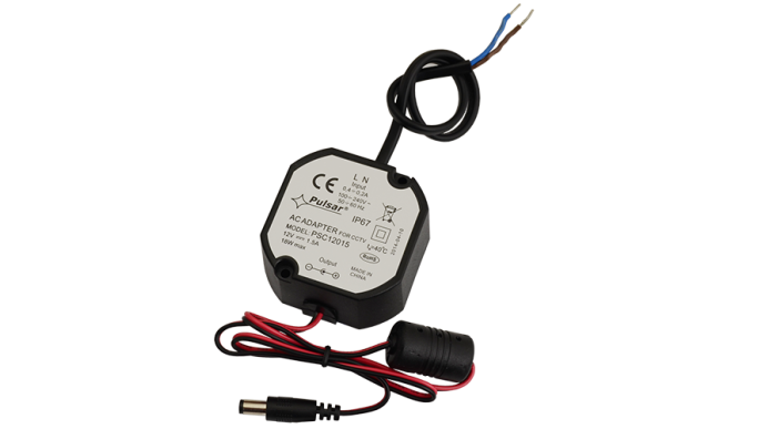 Sursă de alimentare 12V, 1.5A, IP67 - Pulsar PSC12015 Sursă de alimentare 12V, 1.5A, IP67 - Pulsar PSC12015