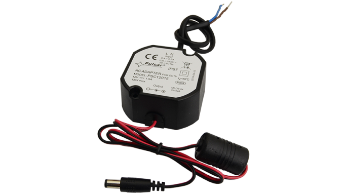 Sursă de alimentare 12V, 1.5A, IP67 - Pulsar PSC12015 Sursă de alimentare 12V, 1.5A, IP67 - Pulsar PSC12015