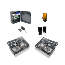 Automatizare îngropată pentru poartă batantă 2x2.5m - MOTORLINE SUBWING724-KIT