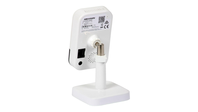Cameră Wi-Fi Cube IP 2MP, lentilă 2.8mm, AUDIO bidirecțional, IR 10m, PIR, SD-card - Hikvision DS-2CD2423G0-IW-2.8mm