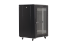 Rack podea 18U 19' 600x800, capacitate încărcare 500 Kg, negru - ASYTECH Networking ASY-18U-6080E