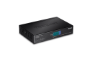 Switch 4 Gigabit PoE+ 31W, 1 port uplink Gigabit - TRENDnet TPE-TG50ES