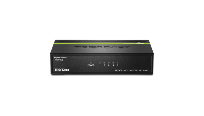 Switch GREENnet 5 porturi Gigabit – TRENDnet TEG-S50G