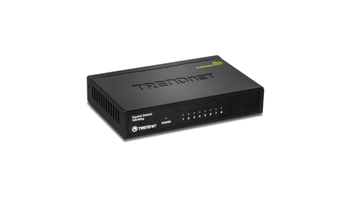 Switch GREENnet 8 porturi Gigabit - TRENDnet TEG-S82G