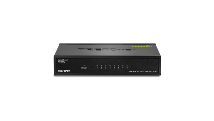 Switch GREENnet 8 porturi Gigabit - TRENDnet TEG-S82G