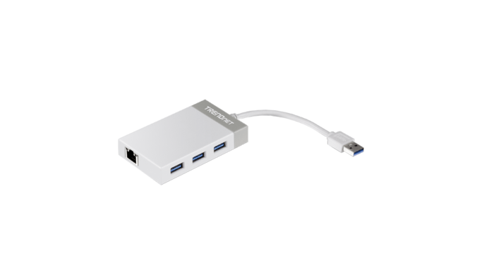 Adaptor USB 3.0 la Gigabit, Hub USB – TRENDnet TU3-ETGH3