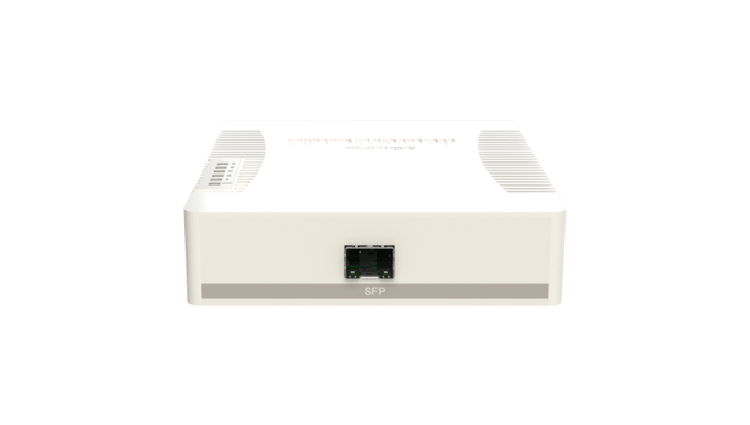Smart Switch 5 x Gigabit (4 x PoE), 1 x SFP - MikroTik CSS106-1G-4P-1S