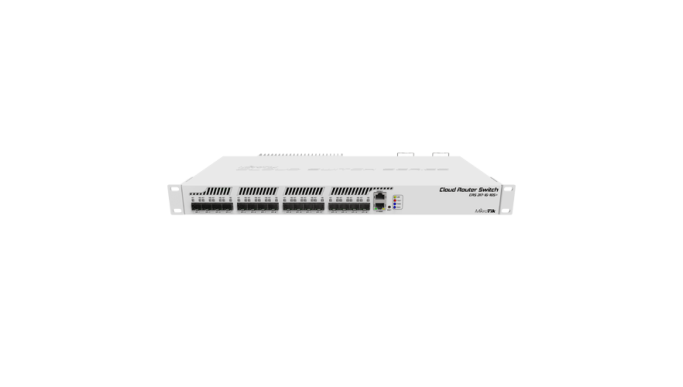 Management Switch 16 x SFP+ 10Gbps, 1 x Gigabit - MikroTik CRS317-1G-16S+RM