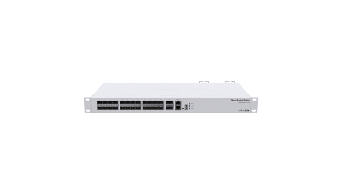 Management Switch 24 x SFP+ 10Gbps, 2 x QSFP+ 40Gbps - MikroTik CRS326-24S+2Q+RM Management Switch 24 x SFP+ 10Gbps, 2 x QSFP+ 40Gbps - MikroTik CRS326-24S+2Q+RM