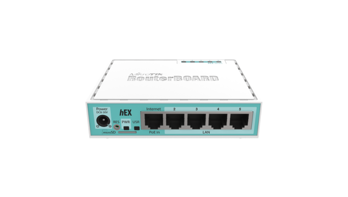 Router hEX, 5 x Gigabit, RouterOS L4 - MikroTik RB750Gr3 Router hEX, 5 x Gigabit, RouterOS L4 - MikroTik RB750Gr3