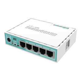 Router hEX, 5 x Gigabit, RouterOS L4 - MikroTik RB750Gr3