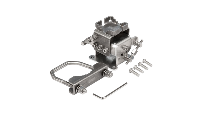 Adaptor de montare pe stâlp pentru produsele din seria LHG - MikroTik solidMOUNT